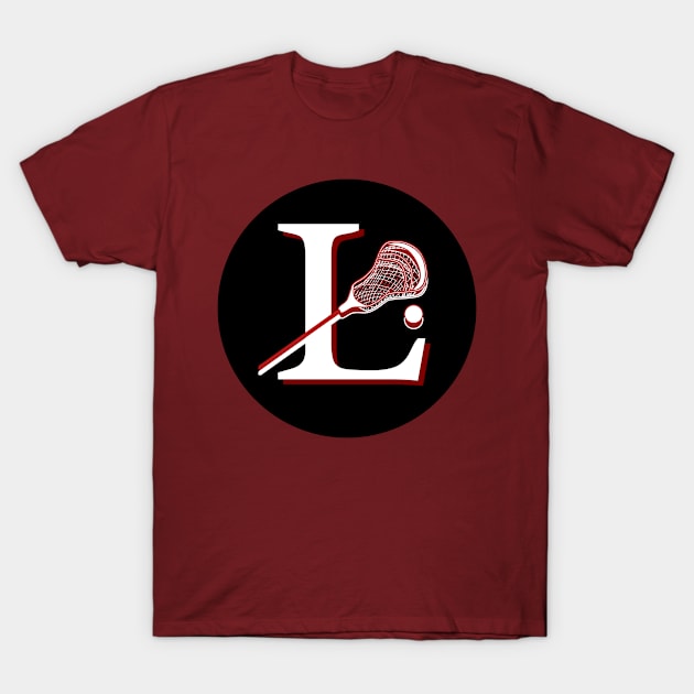 L Lacrosse T-Shirt by Dragon Shenanigans